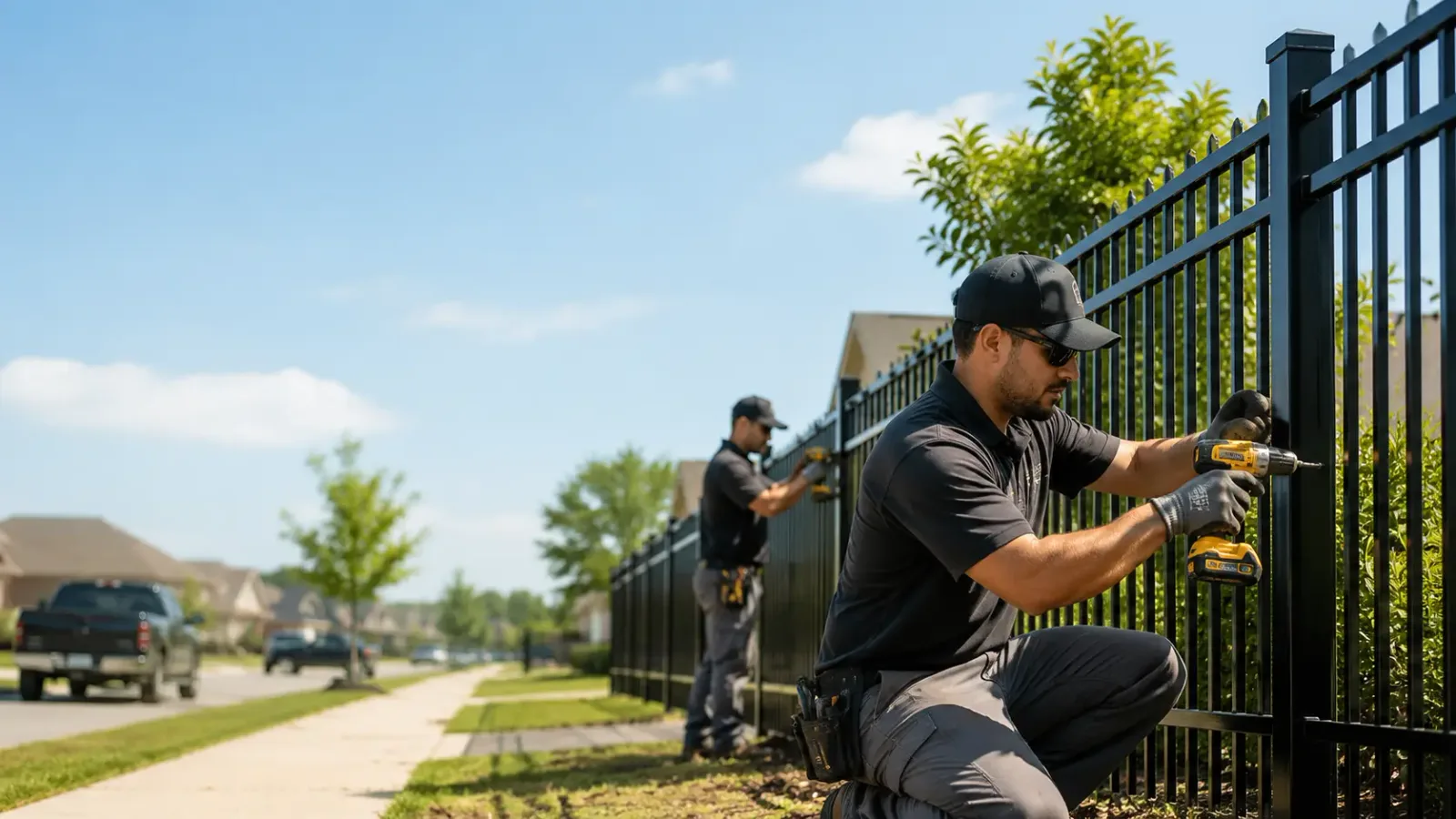 Metal Fence Installation in Tatamy, PA